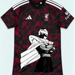 Liverpool Dark Piccolo Cloak Dragon Ball Jersey — Front