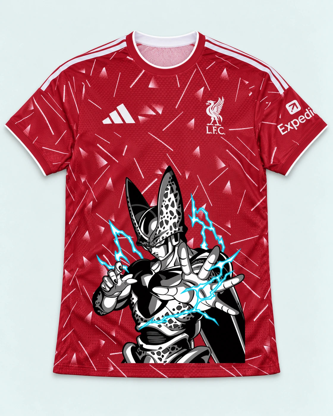 Liverpool Red Cell Dragon Ball Jersey — Front