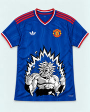 Manchester United Broly Dragon Ball Jersey — Front