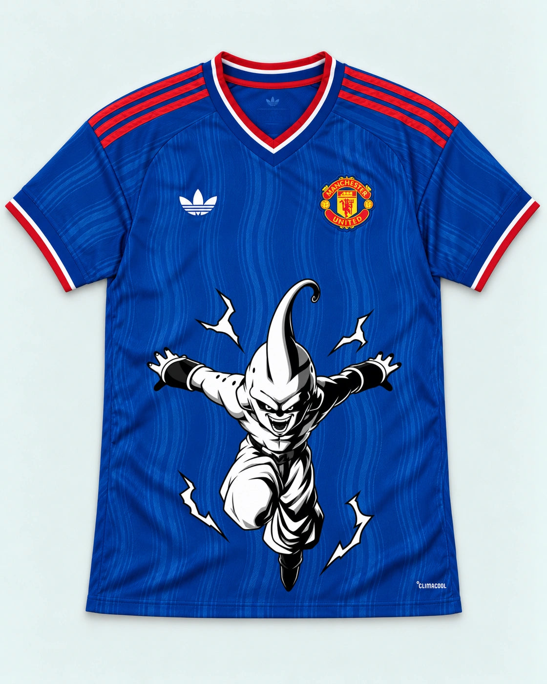 Manchester United Kid Buu Dragon Ball Jersey — Front