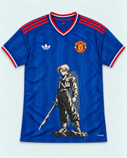 Manchester United Trunks Sword Dragon Ball Jersey — Front