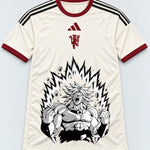Manchester United Broly Dragon Ball Jersey — Front