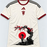 Manchester United Goku Sakura Dragon Ball Jersey — Front