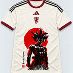 Manchester United Goku Rising Sun Dragon Ball Jersey — Front