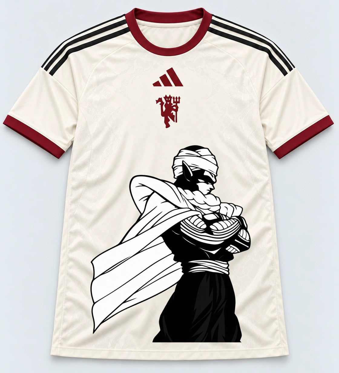 Manchester United Piccolo Cloak Dragon Ball Jersey — Front