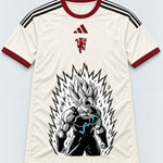 Manchester United Super Saiyan Aura Dragon Ball Jersey — Front