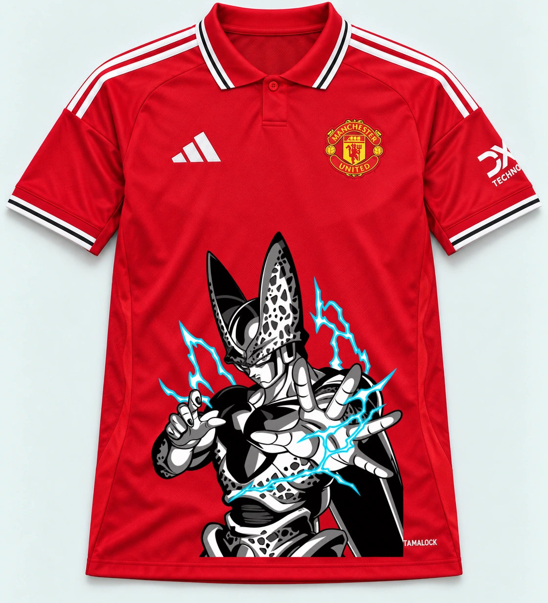 Manchester United Cell Dragon Ball Jersey — Front
