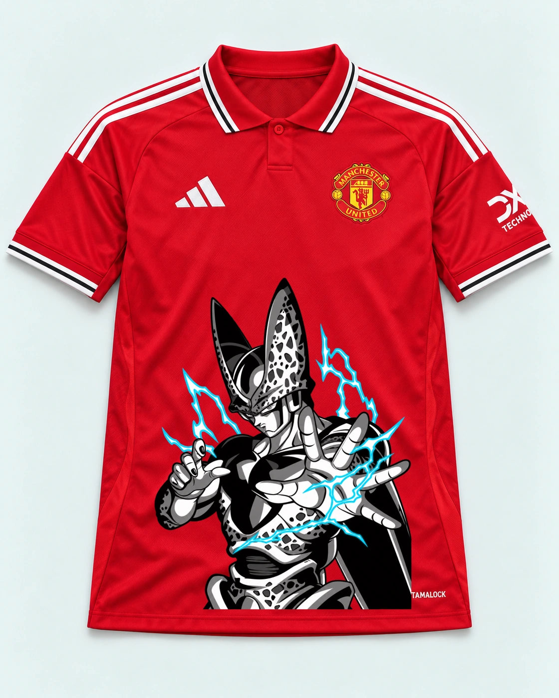 Manchester United Cell Dragon Ball Jersey — Front