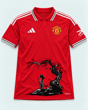 Manchester United Goku Sakura Dragon Ball Jersey — Front
