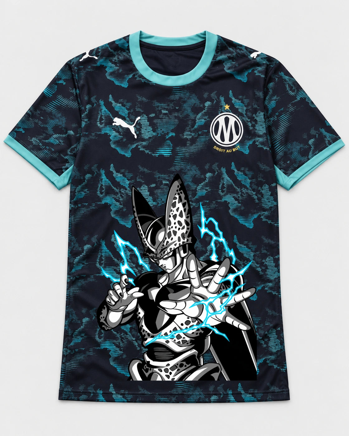 Olympique Marseille Cell Dragon Ball Jersey — Front