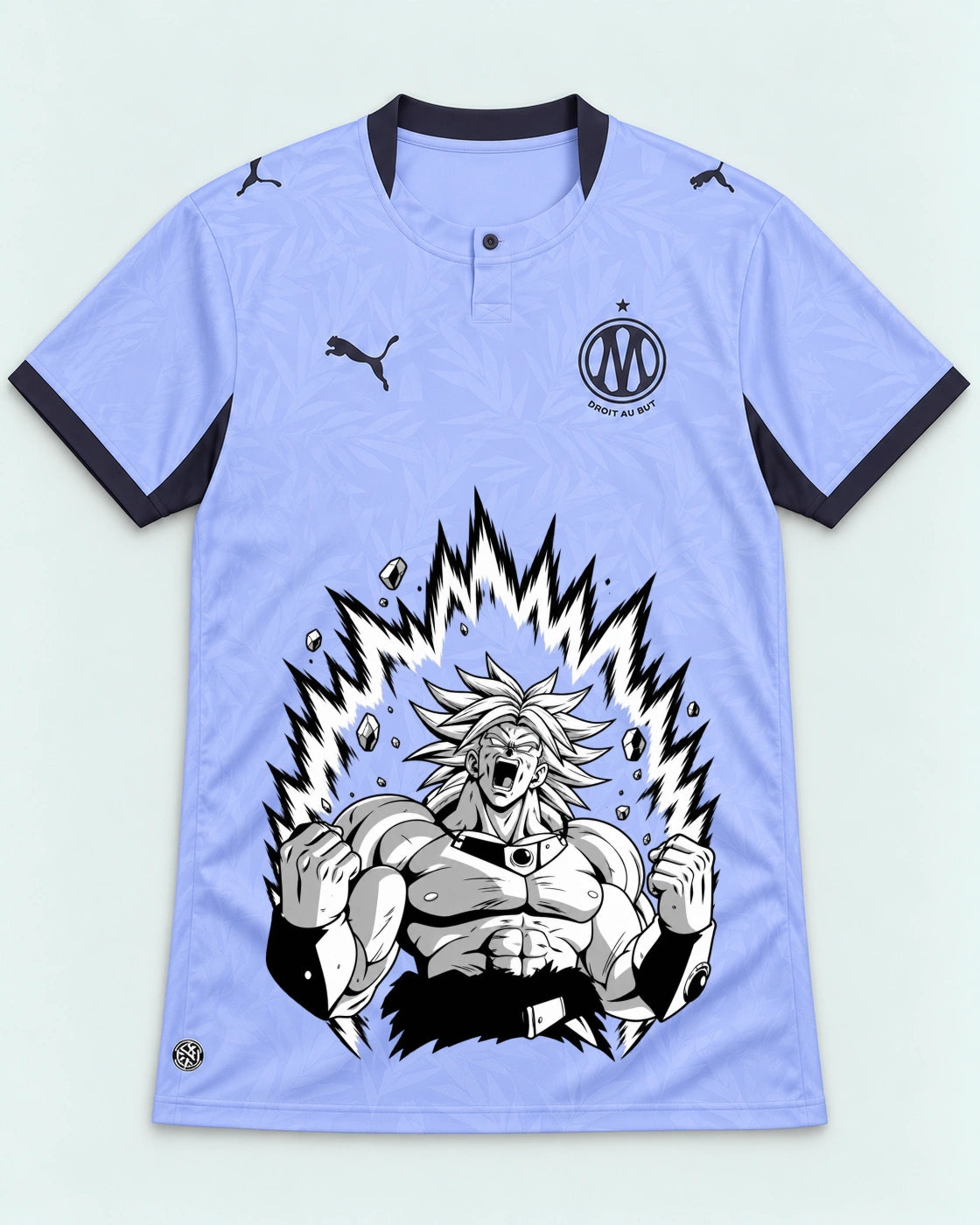 Olympique Marseille Broly Dragon Ball Jersey — Front