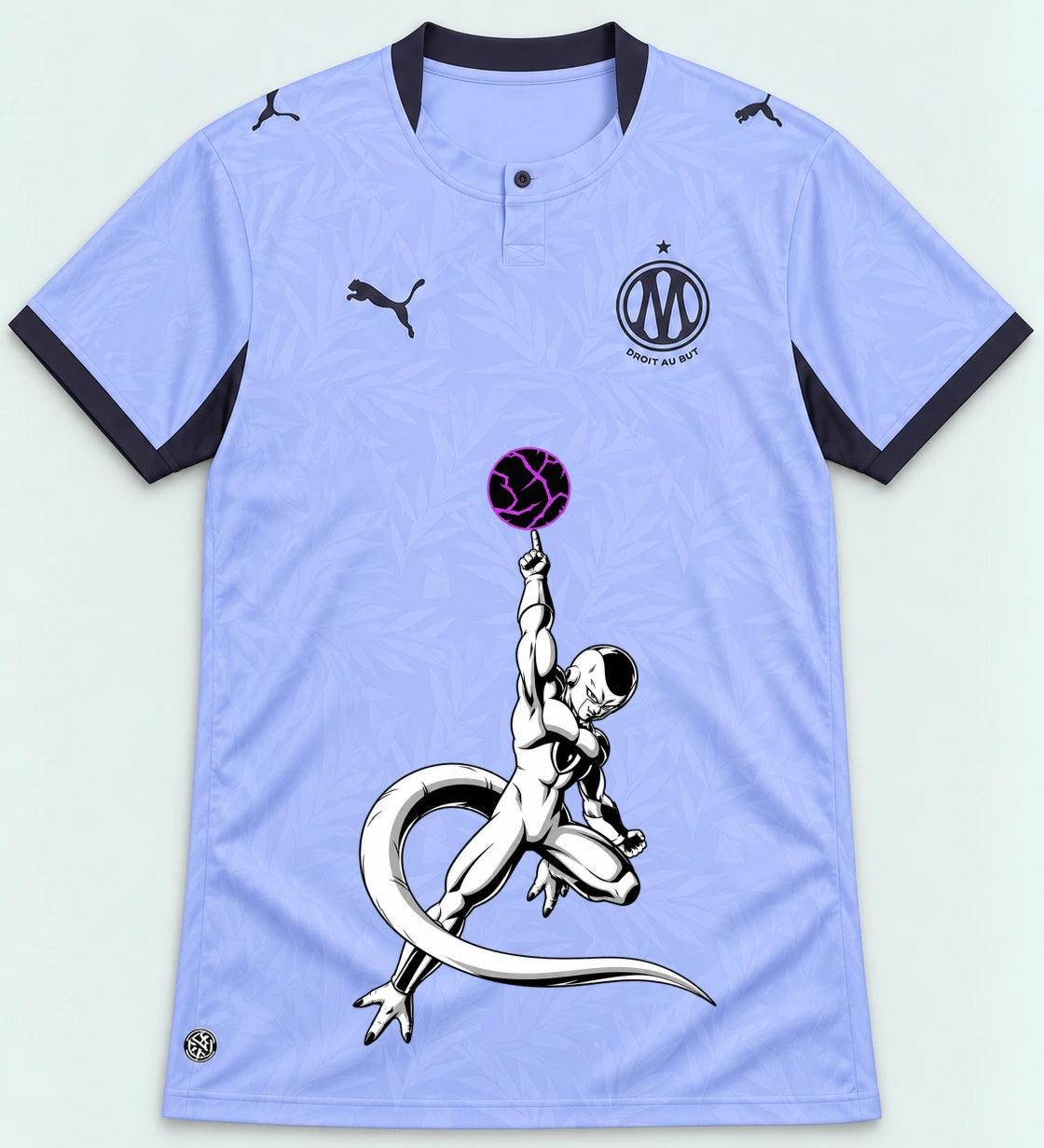 Olympique Marseille Frieza Death Ball Dragon Ball Jersey — Front
