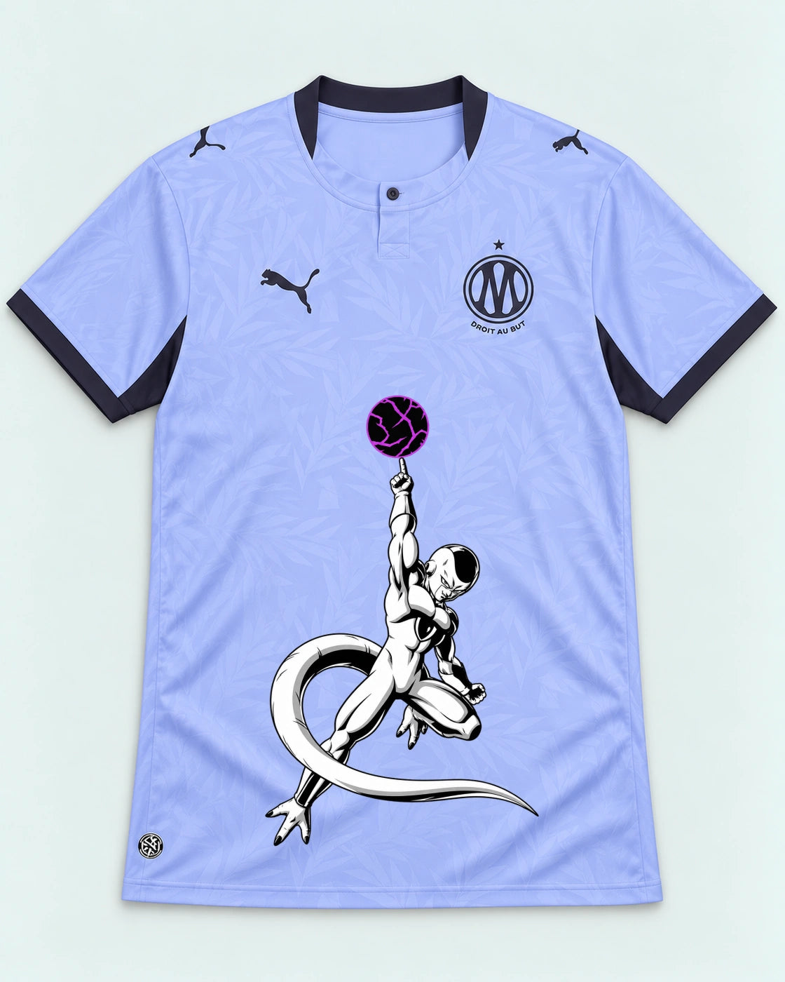 Olympique Marseille Frieza Death Ball Dragon Ball Jersey — Front