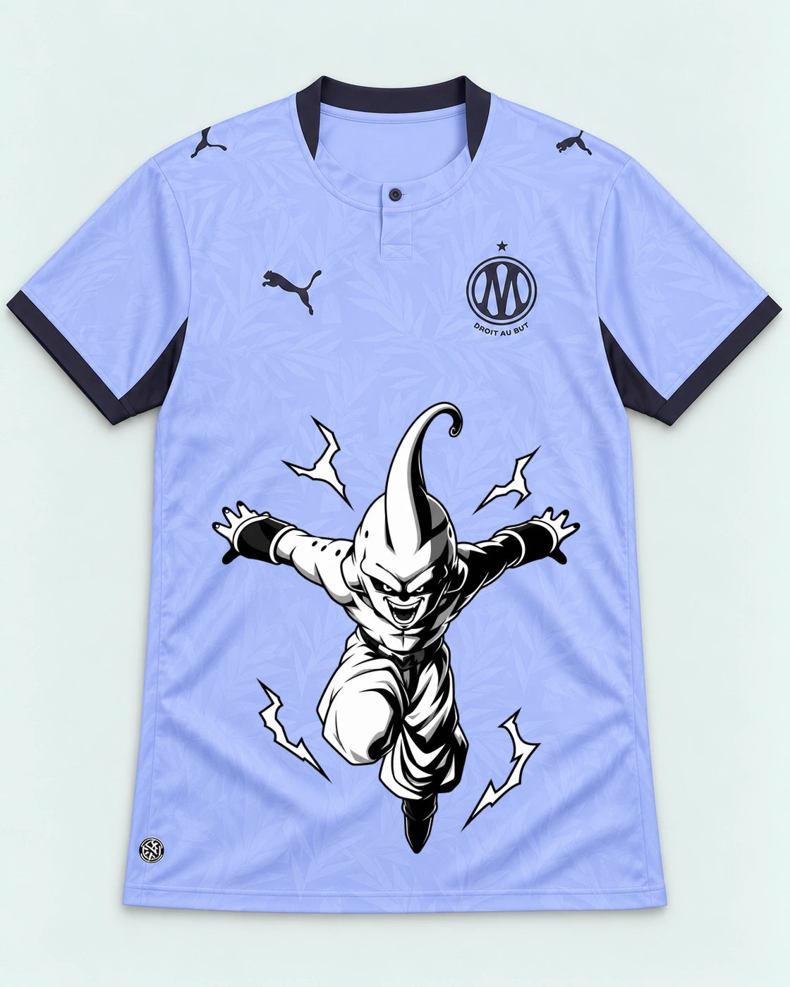 Olympique Marseille Kid Buu Dragon Ball Jersey — Front