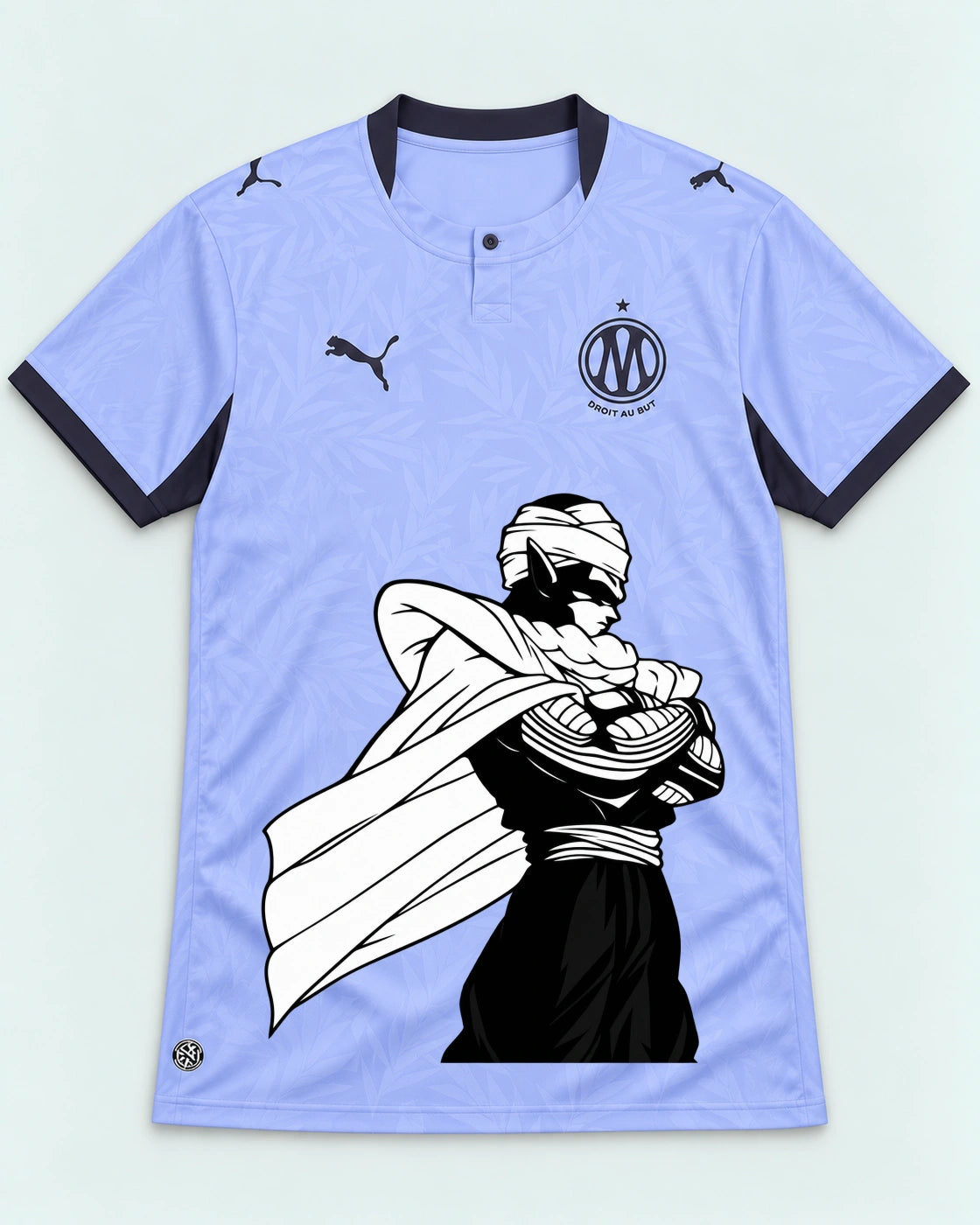 Olympique Marseille Piccolo Cloak Dragon Ball Jersey — Front