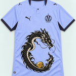 Olympique Marseille Shenron Emblem Dragon Ball Jersey — Front