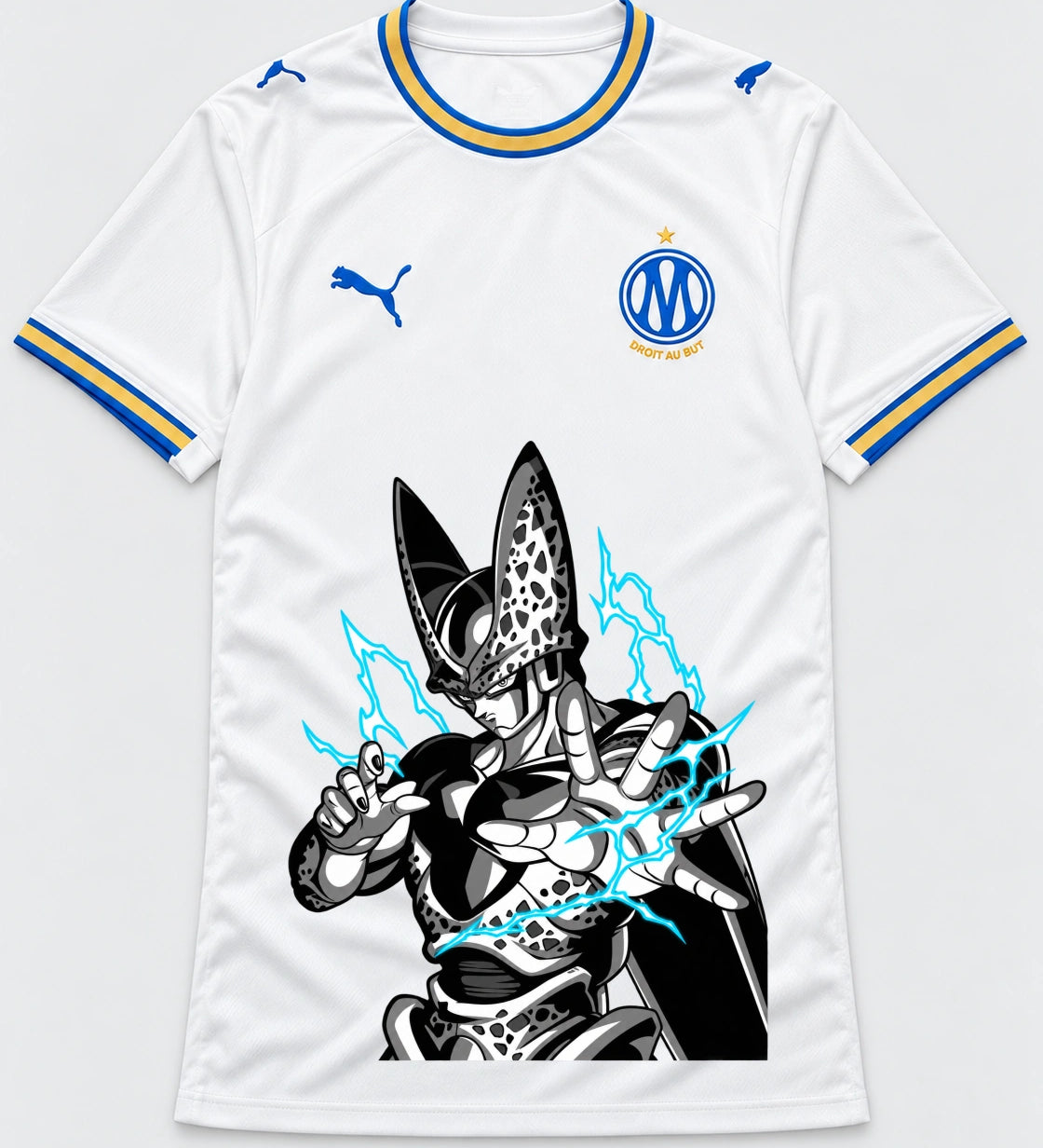 Olympique Marseille Cell Dragon Ball Jersey — Front