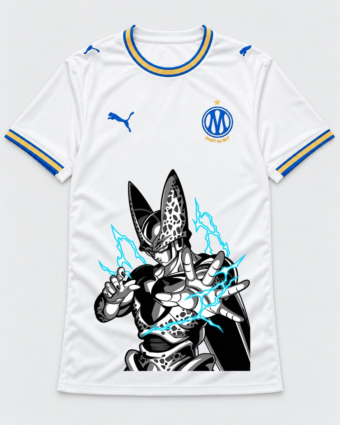 Olympique Marseille Cell Dragon Ball Jersey — Front