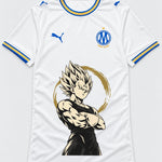 Olympique Marseille Majin Vegeta Dragon Ball Jersey — Front