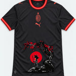 AC Milan Goku Sakura Dragon Ball Jersey — Front