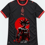 AC Milan Goku Rising Sun Dragon Ball Jersey — Front