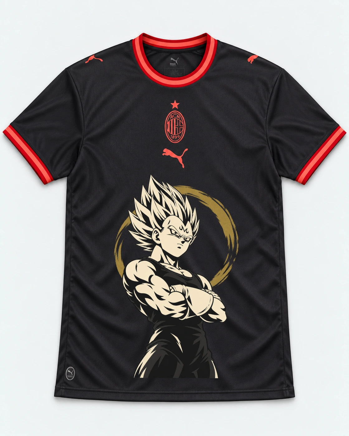 AC Milan Majin Vegeta Dragon Ball Jersey — Front