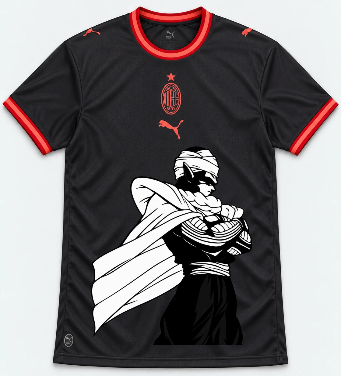 AC Milan Piccolo Cloak Dragon Ball Jersey — Front