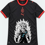 AC Milan Super Saiyan Aura Dragon Ball Jersey — Front