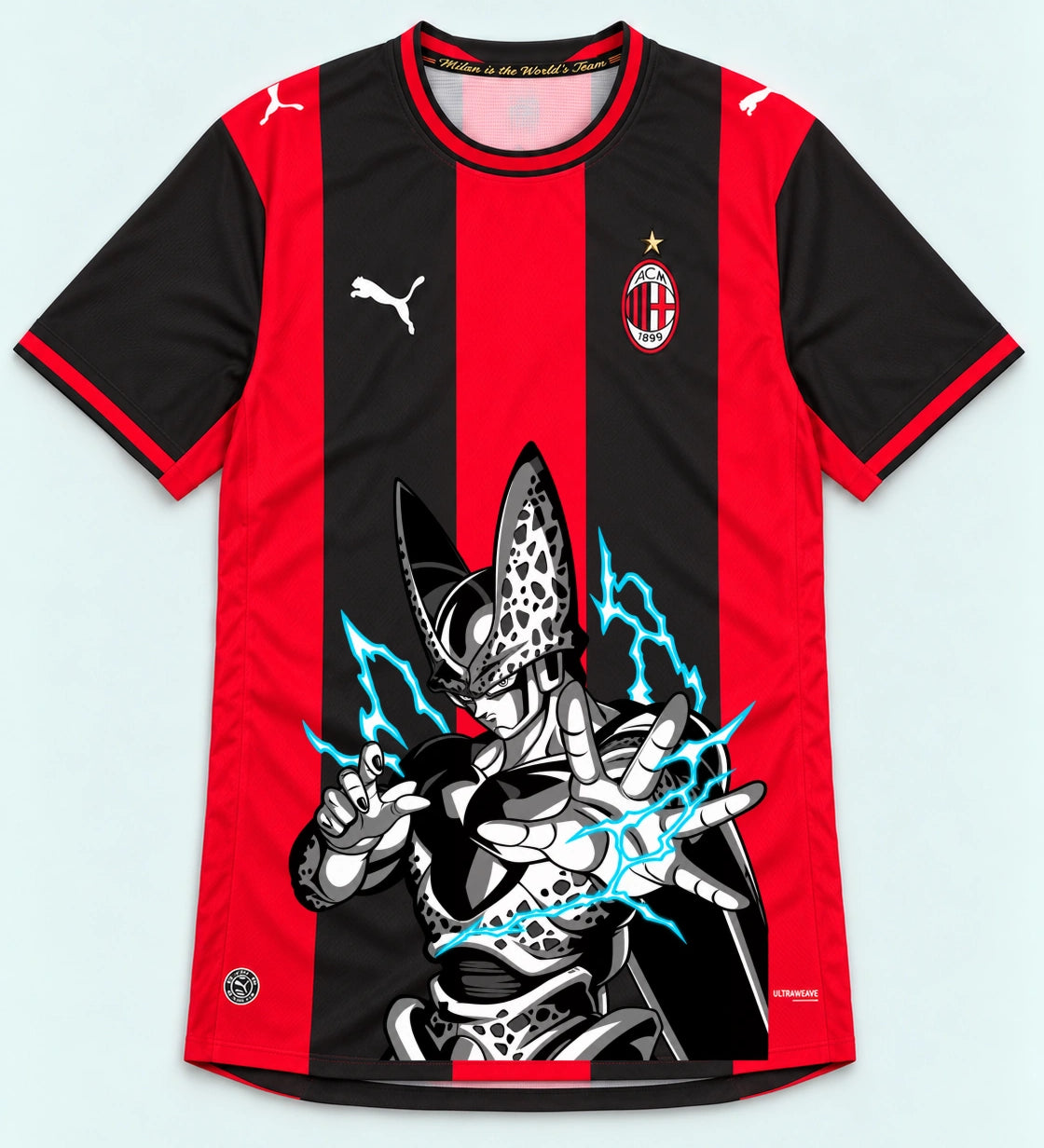 AC Milan Cell Dragon Ball Jersey — Front