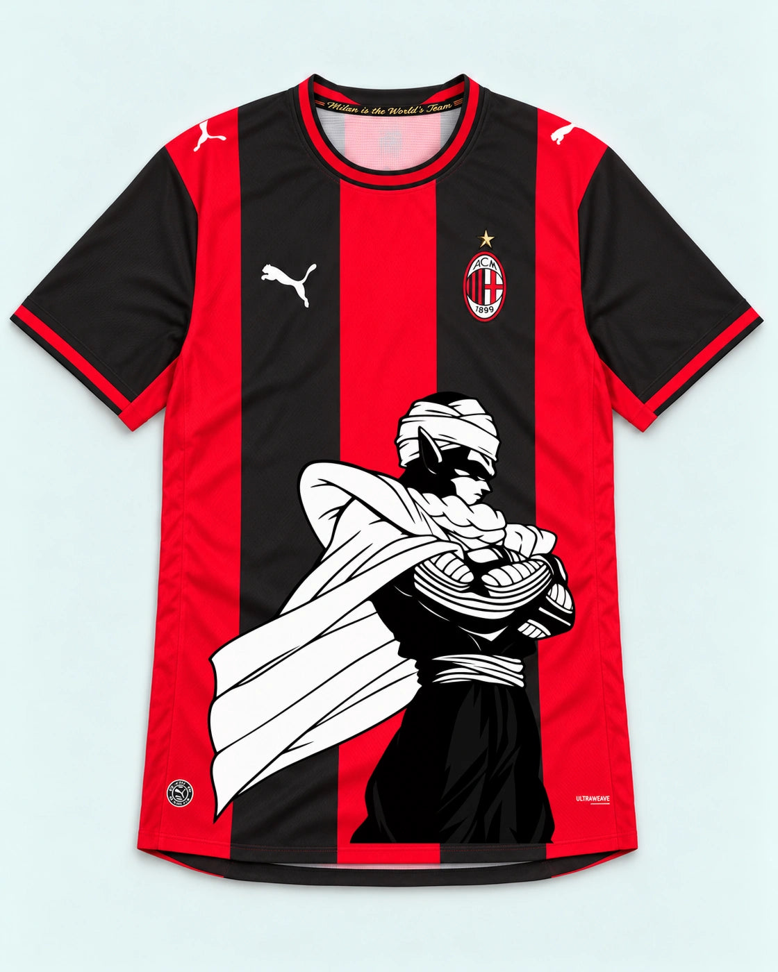 AC Milan Piccolo Cloak Dragon Ball Jersey — Front