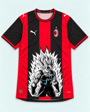 AC Milan Super Saiyan Aura Dragon Ball Jersey — Front