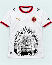 AC Milan Broly Dragon Ball Jersey — Front