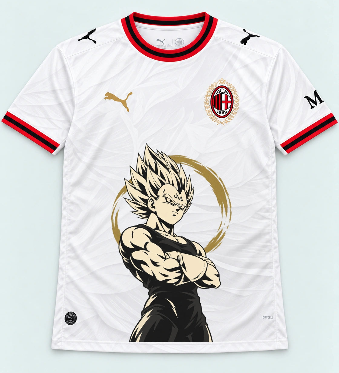 AC Milan Majin Vegeta Dragon Ball Jersey — Front