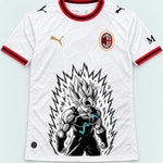 AC Milan Super Saiyan Aura Dragon Ball Jersey — Front