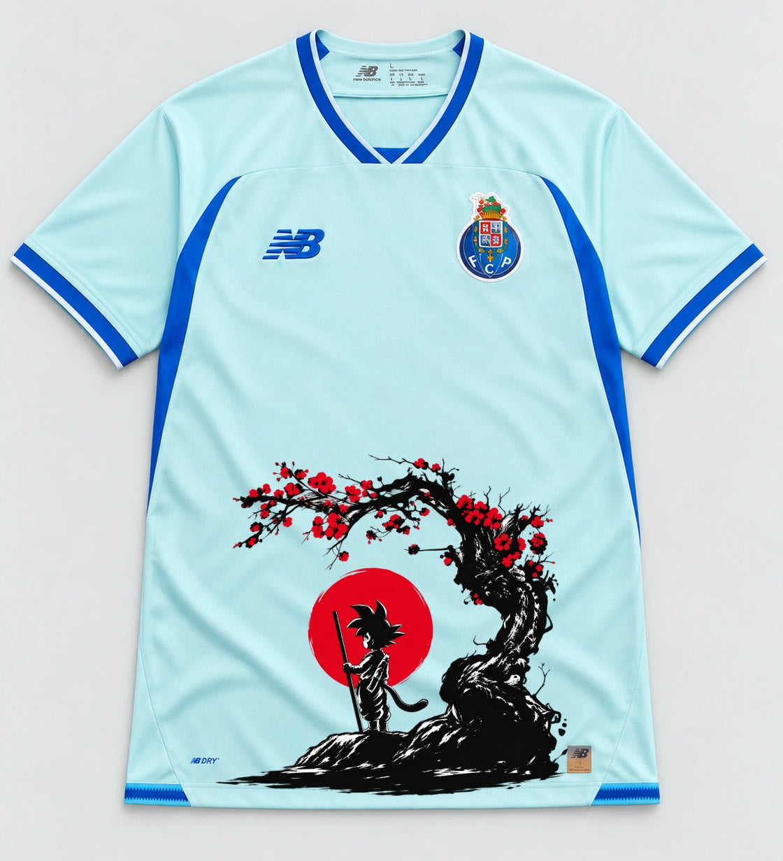 Porto Goku Sakura Dragon Ball Jersey — Front