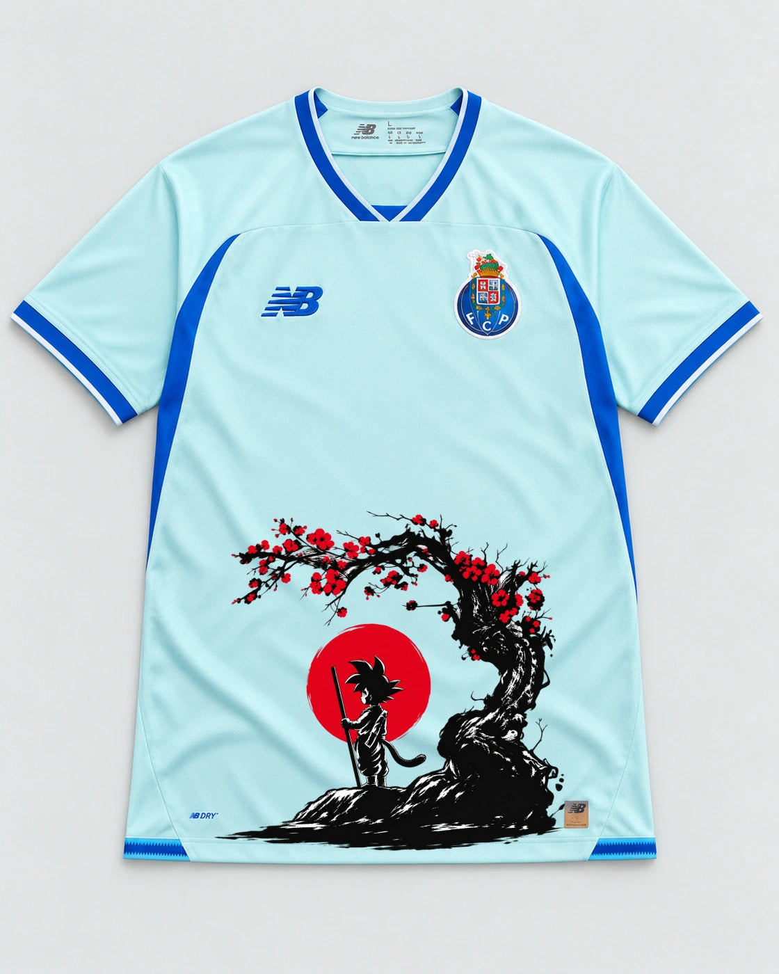 Porto Goku Sakura Dragon Ball Jersey — Front
