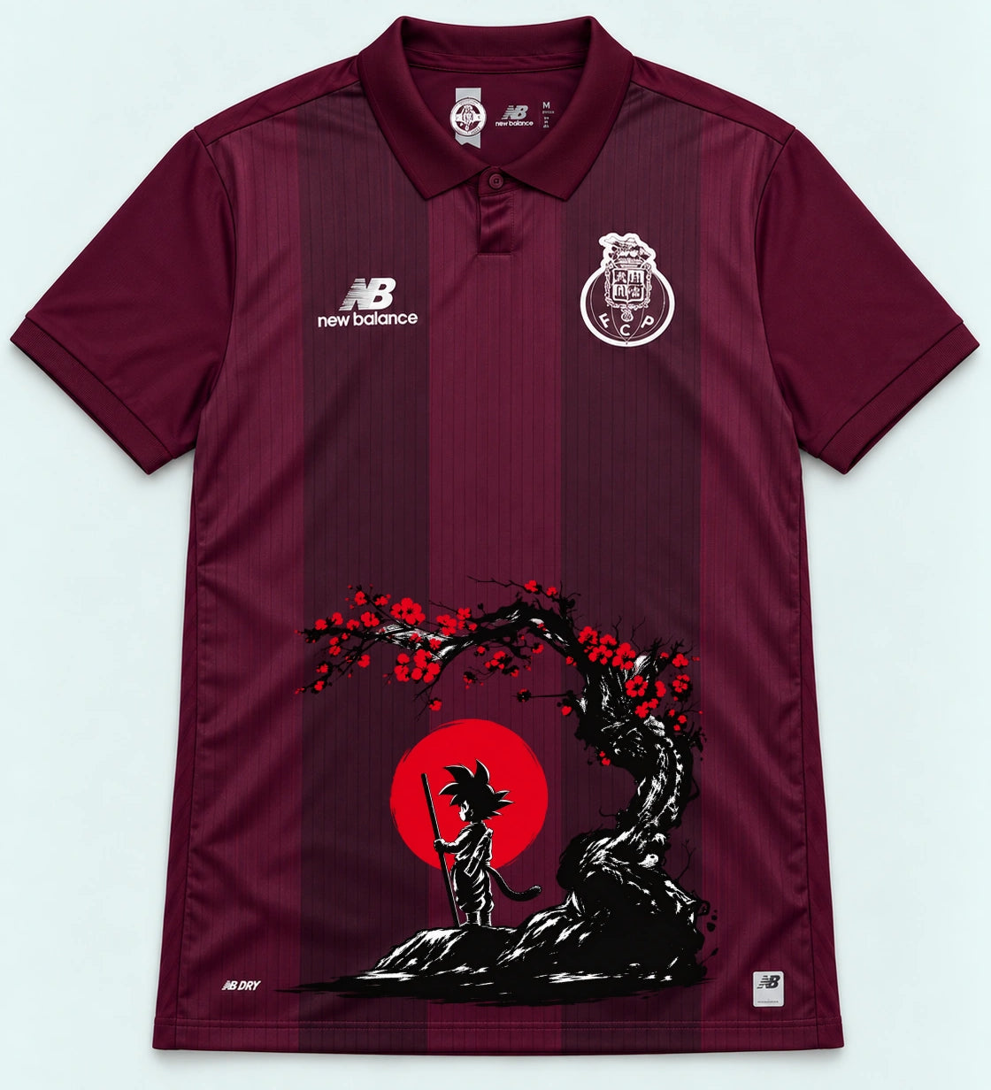 Porto Goku Sakura Dragon Ball Jersey — Front