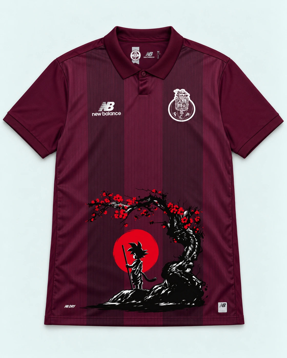 Porto Goku Sakura Dragon Ball Jersey — Front