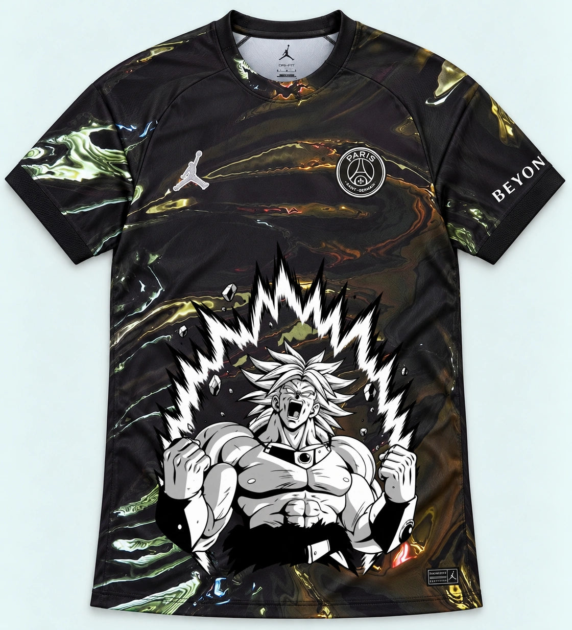 PSG Broly Dragon Ball Jersey — Front