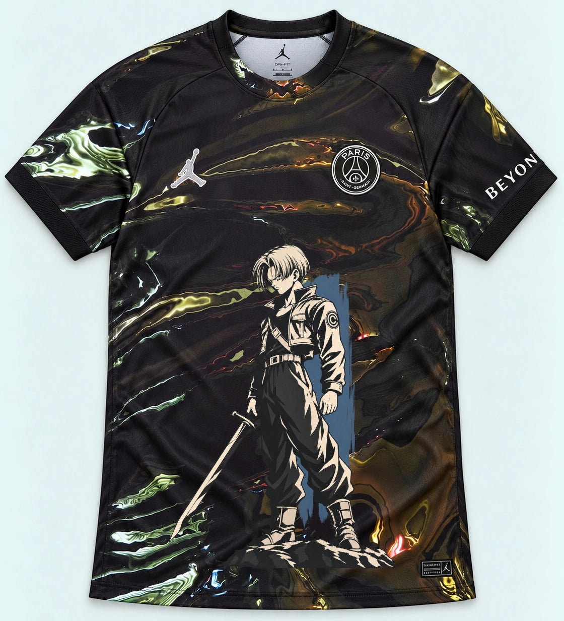 PSG Trunks Sword Dragon Ball Jersey — Front