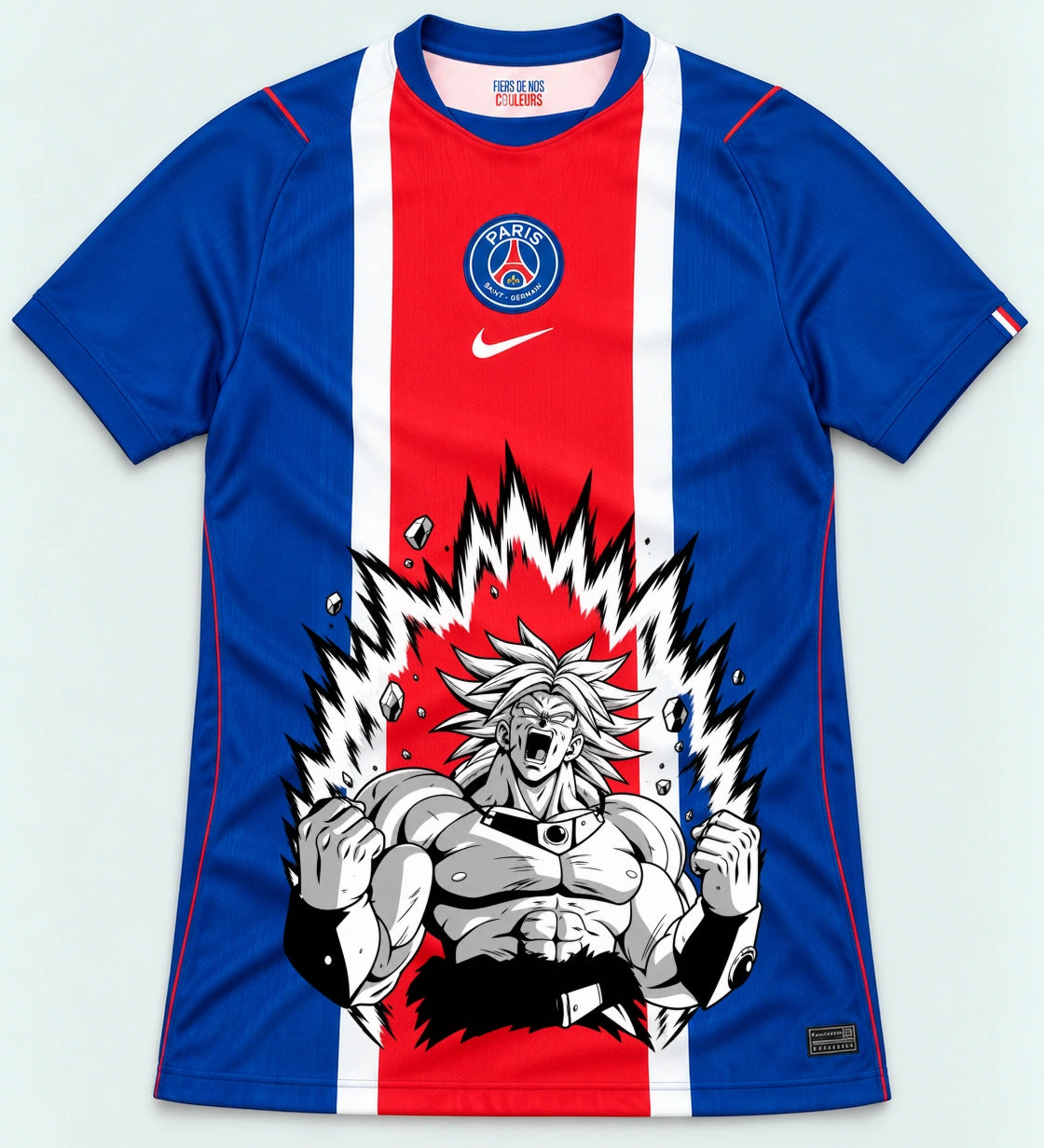 PSG Broly Dragon Ball Jersey — Front