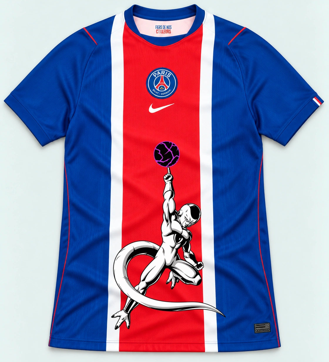 PSG Frieza Death Ball Dragon Ball Jersey — Front