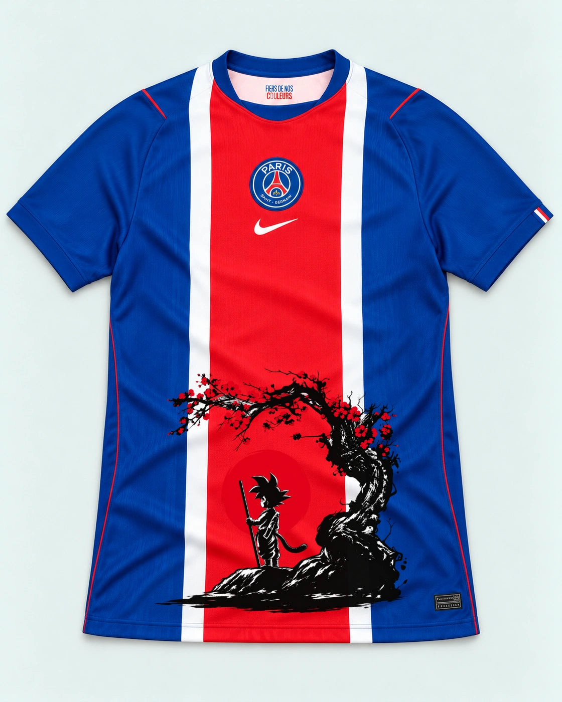 PSG Goku Sakura Dragon Ball Jersey — Front