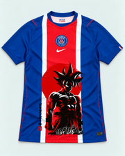 PSG Goku Rising Sun Dragon Ball Jersey — Front