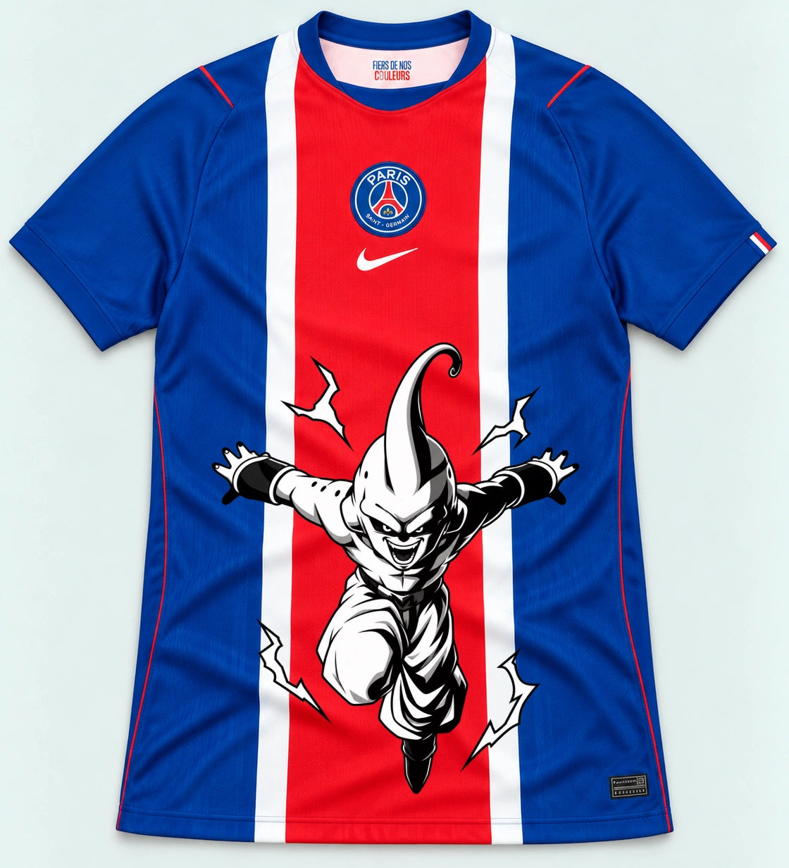 PSG Kid Buu Dragon Ball Jersey — Front