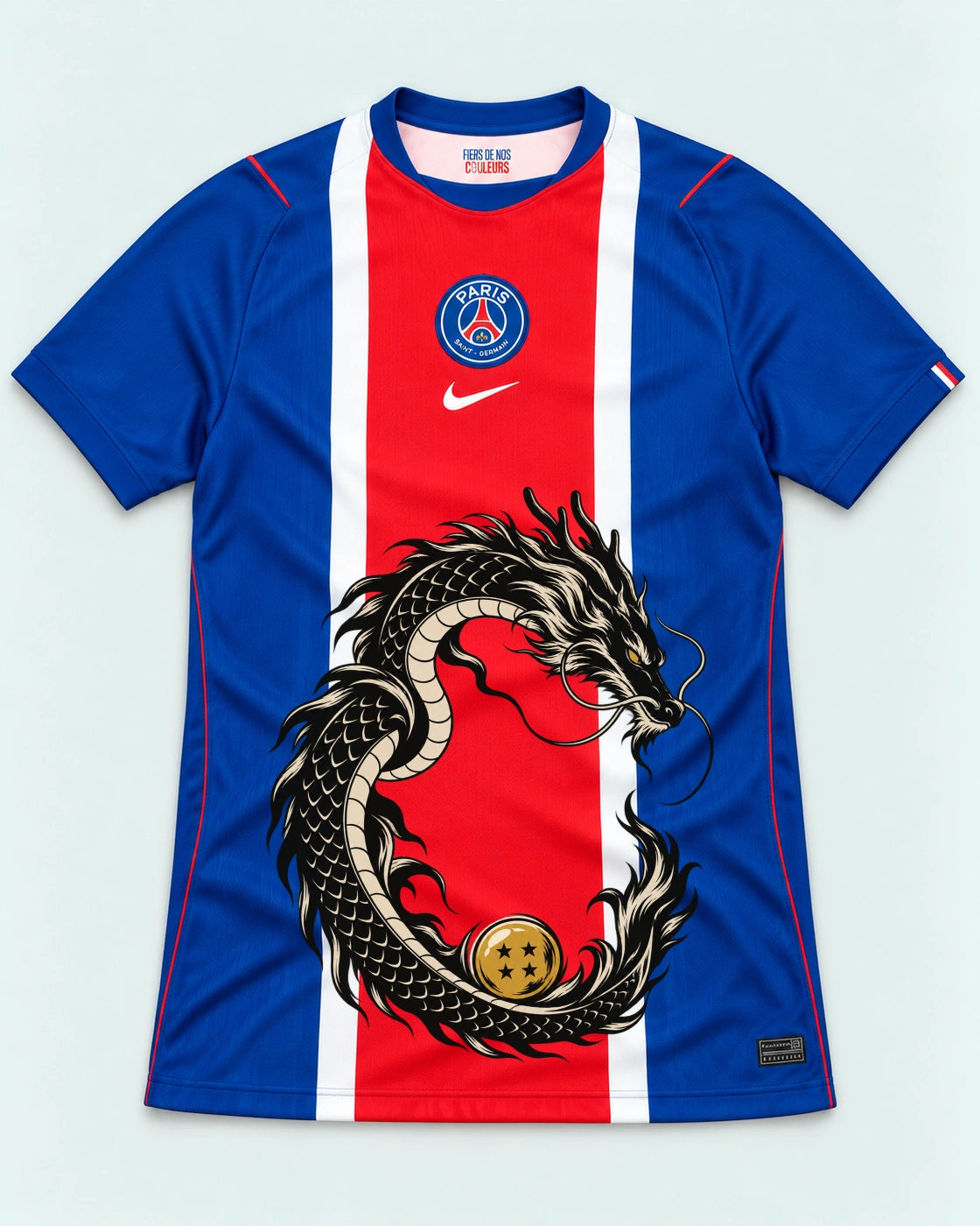 PSG Shenron Emblem Dragon Ball Jersey — Front