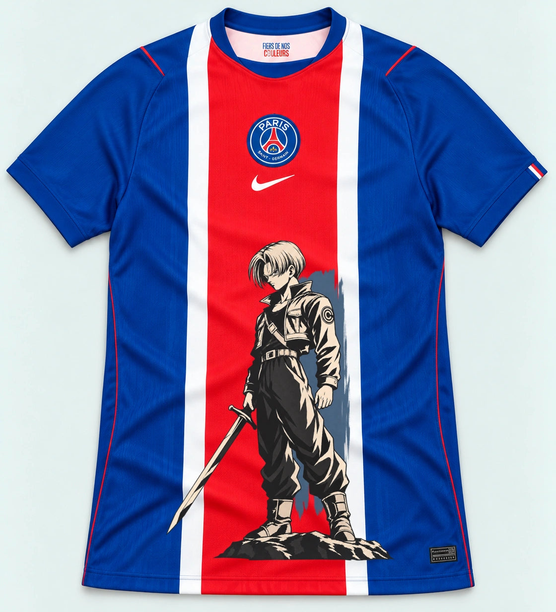 PSG Trunks Sword Dragon Ball Jersey — Front