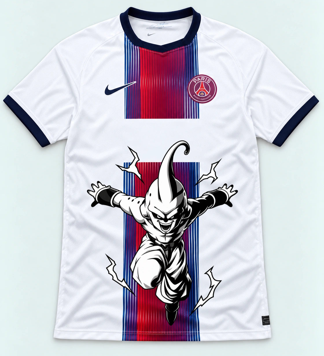 PSG Kid Buu Dragon Ball Jersey — Front