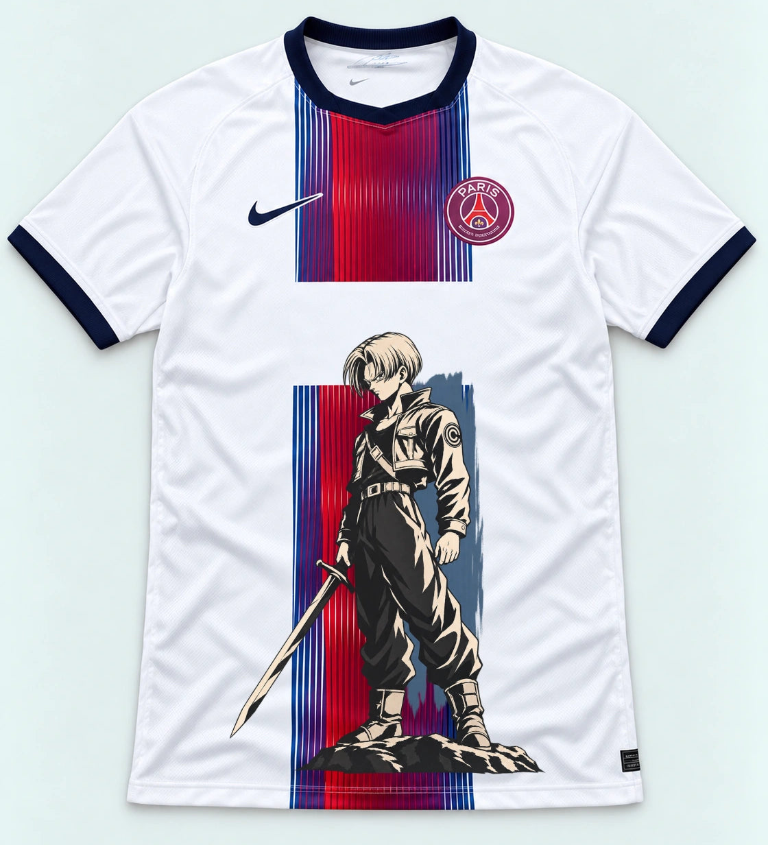PSG Trunks Sword Dragon Ball Jersey — Front