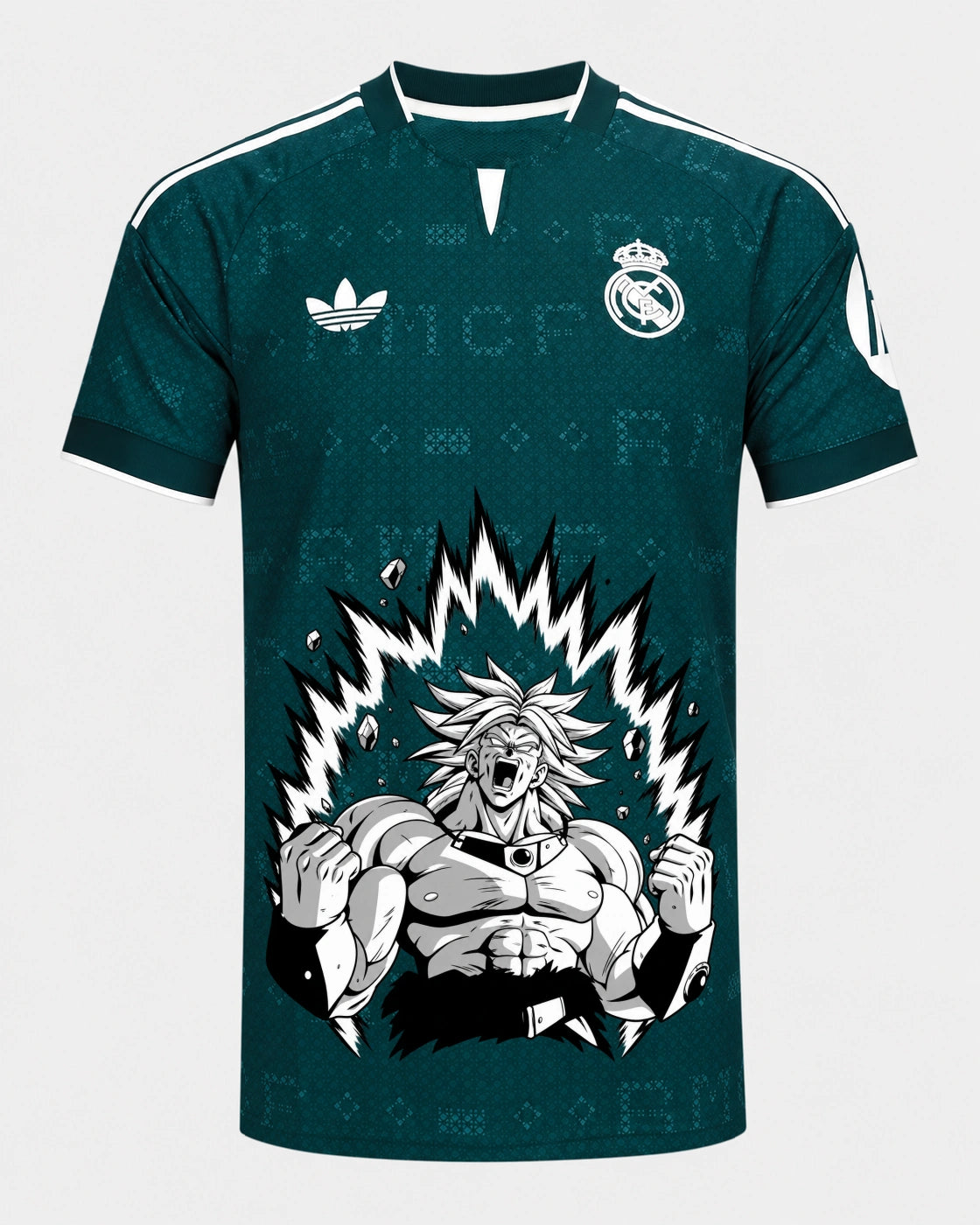 Real Madrid Broly Dragon Ball Jersey — Front